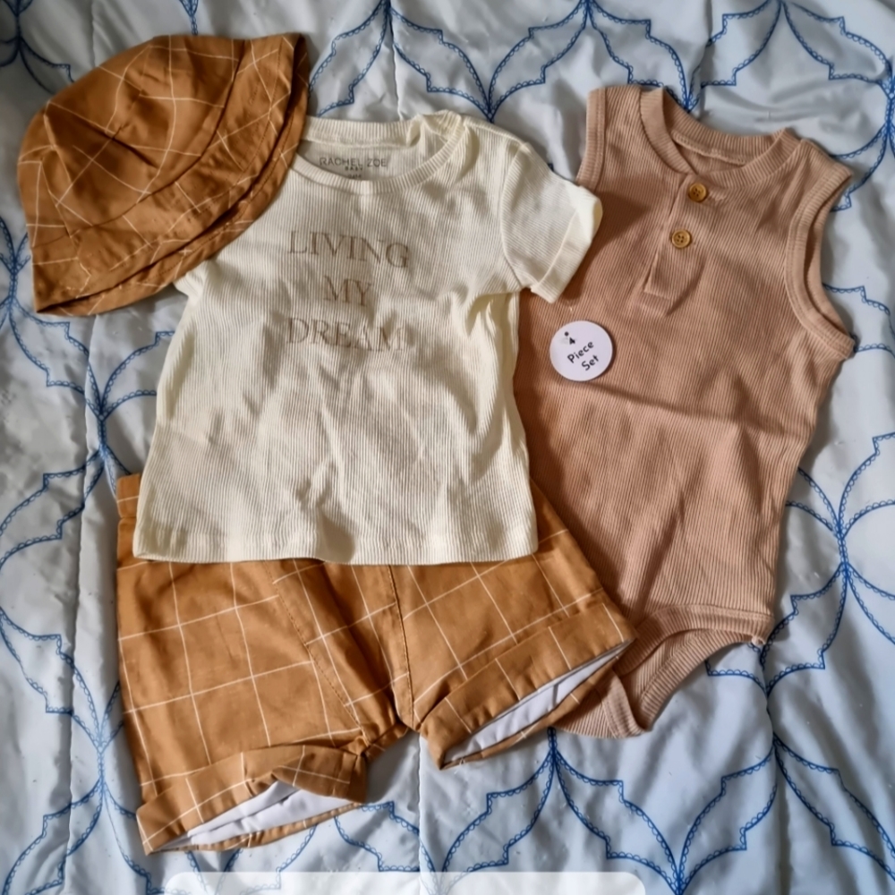 4 piece toddler clothes NWT